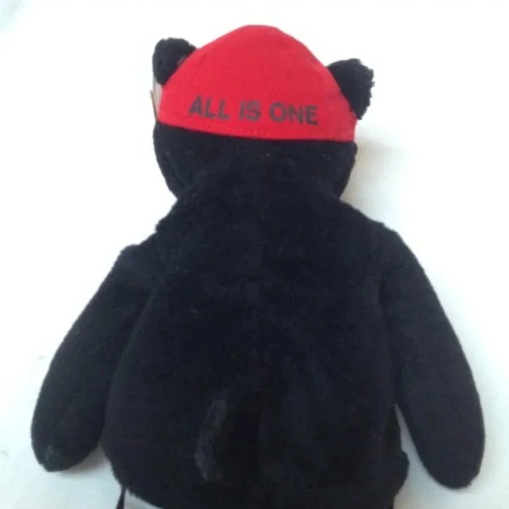 2001 Hard Rock Cafe London Charlie‎ Beara Vintage Stuffed Animal ALL IN ONE Hat